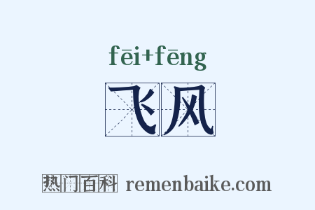 飞风是什么意思的图片